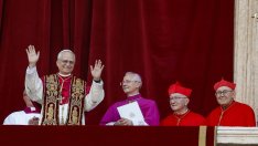 Новият папа с послание за мир в първата си реч