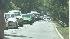 Голямо задръстване към Варна заради две катастрофи