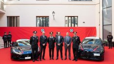 Maserati MCPURA и Alfa Romeo Giulia Quadrifoglio с нова ливрея: нови автомобили за спешен транспорт на органи и кръв за италианските карабинери