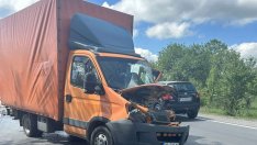 Верижна катастрофа блокира пътя София-Варна