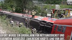 Трагедия в Германия: Влак дерайлира. Има загинали и ранени (СНИМКИ и ВИДЕО)
