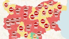 COVID картата на България отново почервеня