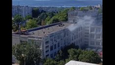 Гори поликлиниката във "Владиславово"