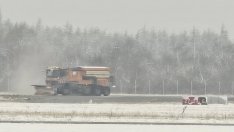 Летище Варна функционира нормално при зимни условия