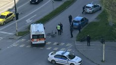 Блъснаха колоездач на пешеходна пътека във Варна