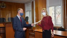 Варненският окръжен съд прие първите за 2021 г. стажант-юристи