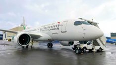Пристигна шестият нов самолет Airbus A220-100 на "България Еър"