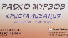 ИЗкристализация на Радко Мурзов в галерия "Графит"