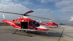 Вторият медицински хеликоптер пристигна
