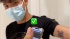 Чип ли? Младеж си татуира QR кода от ваксината