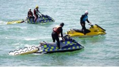 Джетове и каяци на плажа в "Аспарухово" за празника на Варна