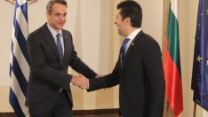 Първа официална среща между Кирил Петков и Кириакос Мицотакис