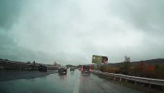 Пореден инцидент на "Струма": Автомобил с 4-членно семейство се обърна