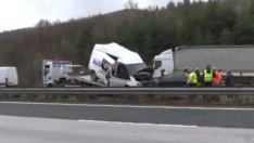 Задържаха виновника за катастрофата с двама загинали на АМ "Тракия"