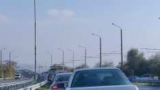 Верижна катастрофа затапи "Аспаруховия мост"