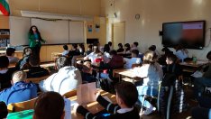 Съдия Теодора Шишкова бе лектор в "Час по правосъдие" в ОУ „Йордан Йовков“