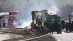 Адски сблъсък между джип и камион на АМ "Европа". Бебе, мъж и жена загинаха