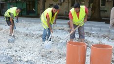 Продължават ремонтите в „Приморски“ (СНИМКИ)