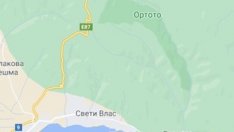 Челен сблъсък затвори временно пътя Обзор - с.Баня