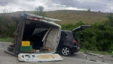 Две жени са откарани в болница след катастрофа край Нови пазар