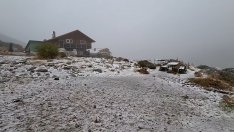 Падна първият сняг (ВИДЕО)