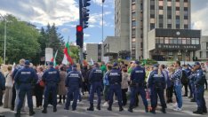 Протест срещу еврото се проведе във Варна