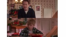 Маколи Кълкин пресъздаде сцени от „Сам вкъщи“ за реклама (ВИДЕО)