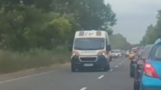 Линейки и полиция летят по пътя Бургас-Варна (ВИДЕО)