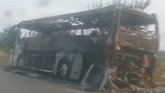 Собственикът на изгорелите автобуси: Палежът е умишлен