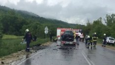 Серия катастрофи по пътя София-Варна край Микре