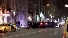 Гонка в центъра на София завърши с двама пострадали