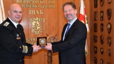 Посланикът на Дания посети Щаба на ВМС във Варна