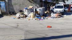 Близо седмица боклукът на варненска улица не е прибиран