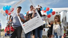 Летище Бургас посрещна своя едномилионен пътник за 2023 г. с полет от Германия