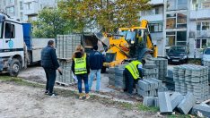 Облагородяват междублокови пространства в кв. Изгрев“ във Варна