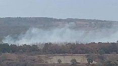 Военни се включиха в гасенето на пожара край Здравец