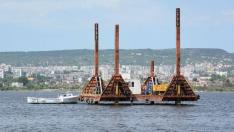 Започна ремонт на тръбопровода в езерото