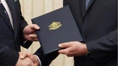 Президентът връчва първия мандат на ГЕРБ-СДС