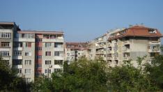 Горя комин на блок в "Победа"