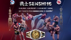 26-ма водещи бойци от 15 държави излизат на ринга в 13 титанични срещи на SENSHI 16