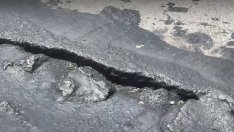 Опасна дупка дебне на АМ "Хемус" (ВИДЕО)