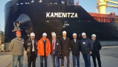 Кораб на БМФ открива навигационния сезон по морския път "Големите езера - Сейнт Лорънс"