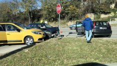 Три коли се блъснаха до Терапията във Варна