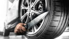 13 коли осъмнаха с нарязани гуми в центъра на София