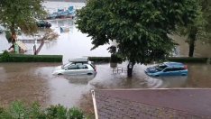 Порои наводниха Ахтопол (Снимки)