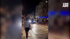 Възмутително: Кола по пешеходната зона във Варна. А КАТ къде е? ВИДЕО