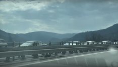 Катастрофа причини километрично задръстване до тунел "Ечемишка"