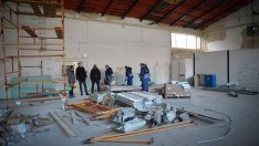 Започна ремонт на залата за борба в СК „Простор“