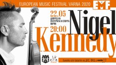 Найджъл Кенеди със световна премиера на XVII Европейски музикален фестивал във Варна