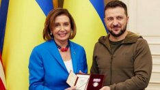 Нанси Пелоси се срещна със Зеленски в Киев (ВИДЕО)